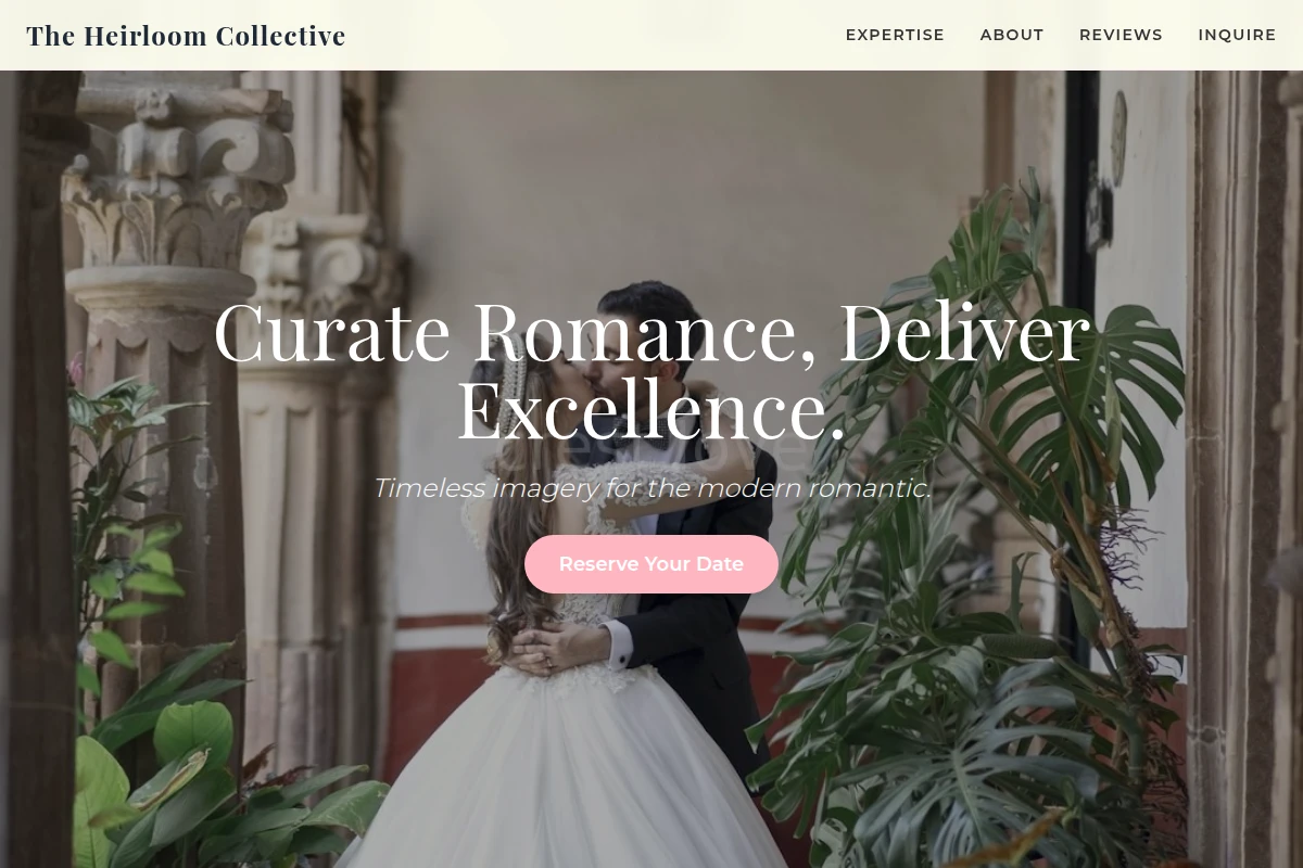 Polished Wedding Photography