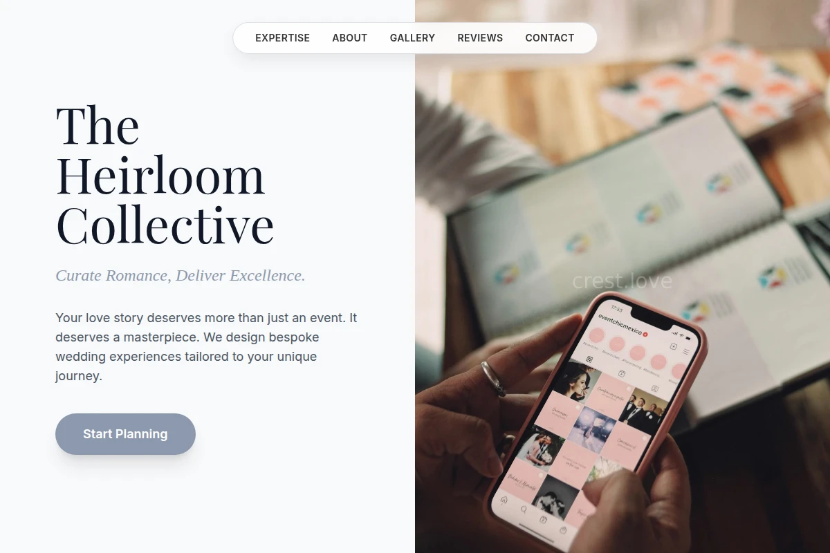Radiant Wedding Planner
