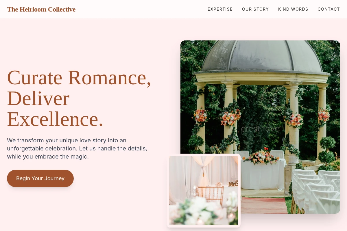 Bouquet Wedding Planner
